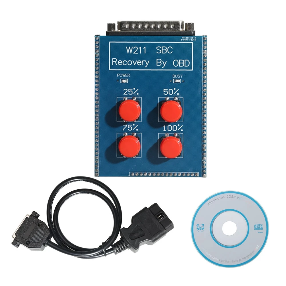 W211 SBC Reset Tool Repair Code C249F OBD2 Reocvery Tool For Mercedes For Benz R230 Recovery By OBD Directly