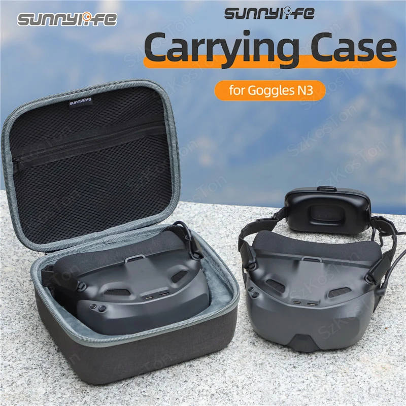 

for DJI Goggles N3 Storage Bag Portable Carrying Case Anti-collision Protection Bag Shock-proof Handle Bag For DJI NEO/AVATA 2