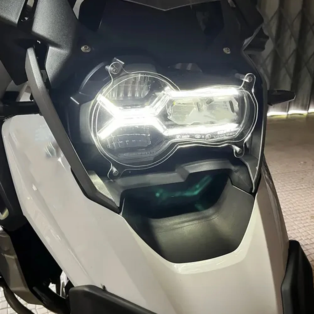 

New Motorcycle Acrylic Headlight Protector Light Cover Protective Guard For BMW R1200GS R 1200GS R 1200 GS LC R1250GS Adventure