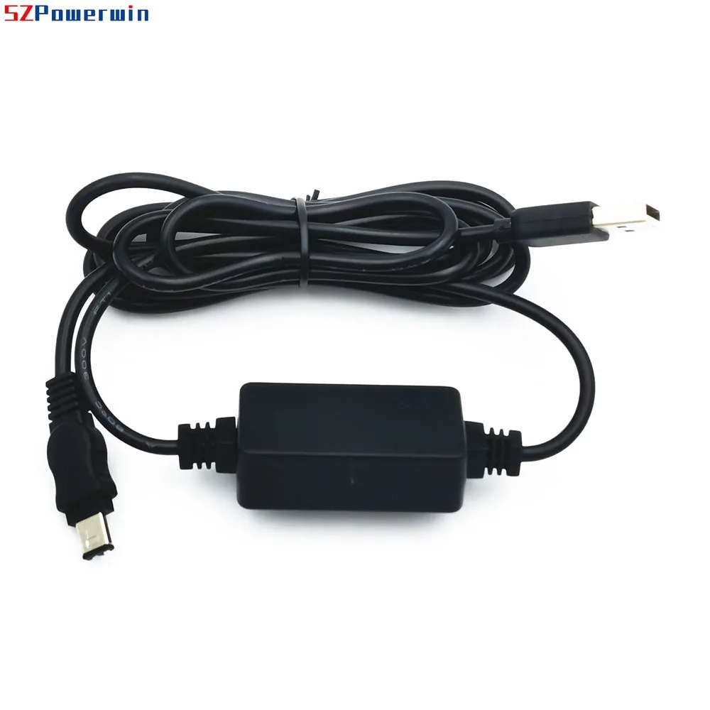 Powerwin AC-L100 AC-L10A AC-L15A AC-L100A 5V USB Drive Cable Power For SONY Handycam DCR-TRV MVC-FD DSC-S30 DCR-DVD100 Camcorder