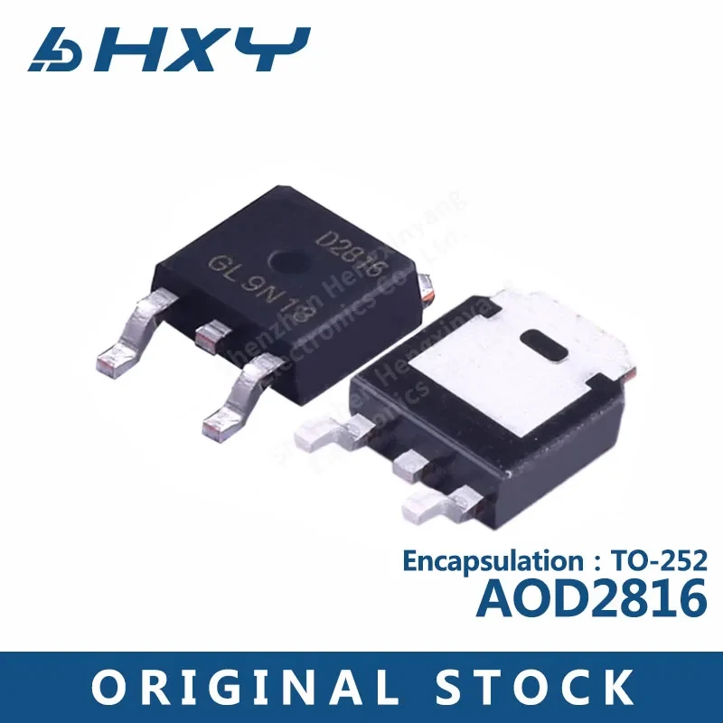 10 шт. AOD2816 до 252 оригинальный MOSFET N80V35A