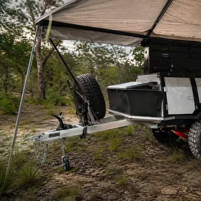 XINYI Australian Lightweight Modern Aluminum All-Road Expedition Expanded Mini Camper Outdoor RV Offroad Trailer for
