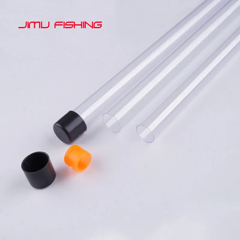 2PCS Fishing Float Tube+2PCS Gift Tube Fishing Bobber PVC Buoy Protection Storage Tube Portable Boya Pipe Fishing Tools Tackle