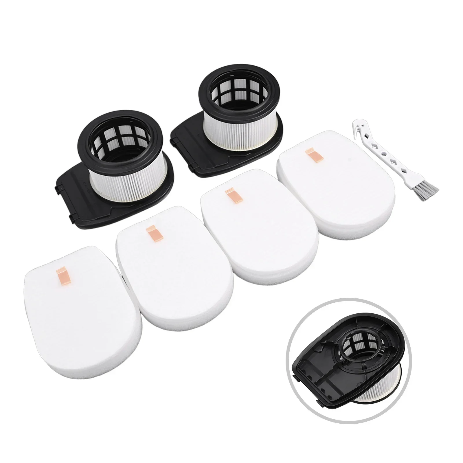 

Превосходный набор фильтров для беспроводного пылесоса Shark IZ300 IZ300UK IZ300UKT IZ320, оптимиальная фильтрация пыли и грязи.