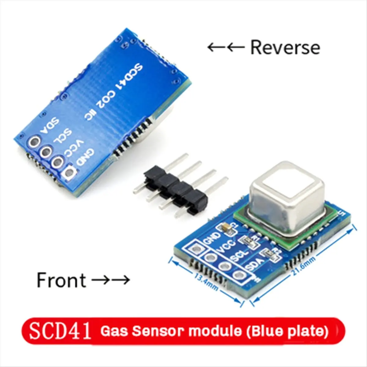 A72Z SCD41 Gas Sensor Module Detects CO2 Carbon Dioxide Temperature and Humidity in One Sensor Communication B