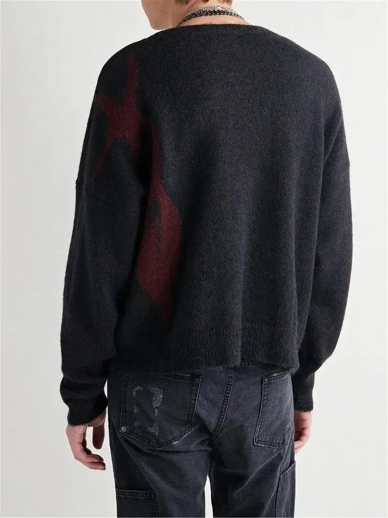 

ER/D Scarlet Cross Sweater Knitted Sweater