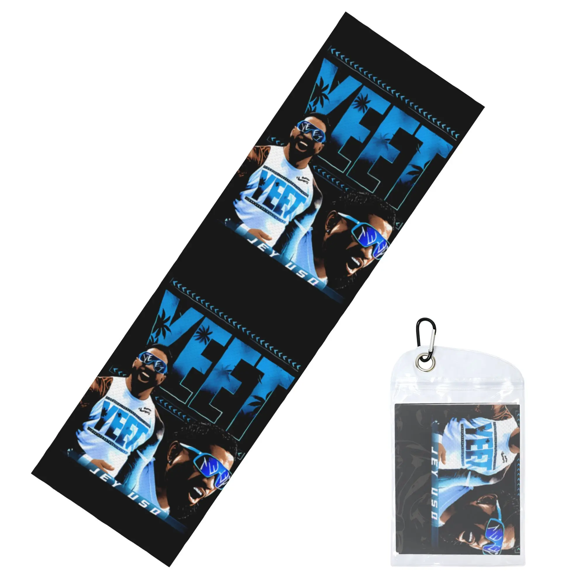 Cold Exercise Towel Jey Uso Yeet Wrestling Art Beach Sports Yoga Swimming Camping Towel Refreshing Sports Scarf Face Towels