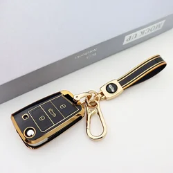자동차 액세서리 TPU 자동차 키 케이스 커버 좌석 Ateca Leon FR 2 Ibiza For Skoda Octavia For VW 폭스 바겐 골프 7 MK7 Tiguan MK2