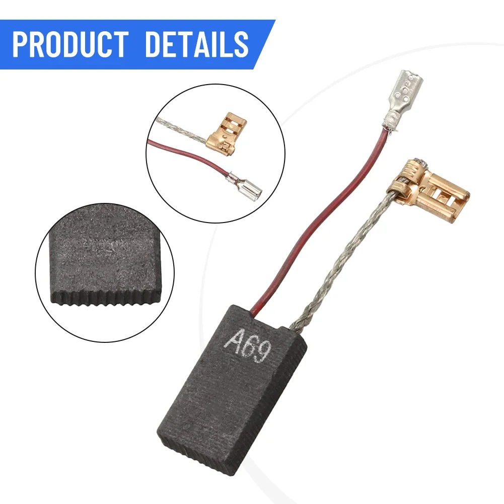 

GBH 5 40 Carbon Brushes 12.5x6.4x25.2mm 1617014135 Durable And Practical High Quality Widely Applicable Affordable