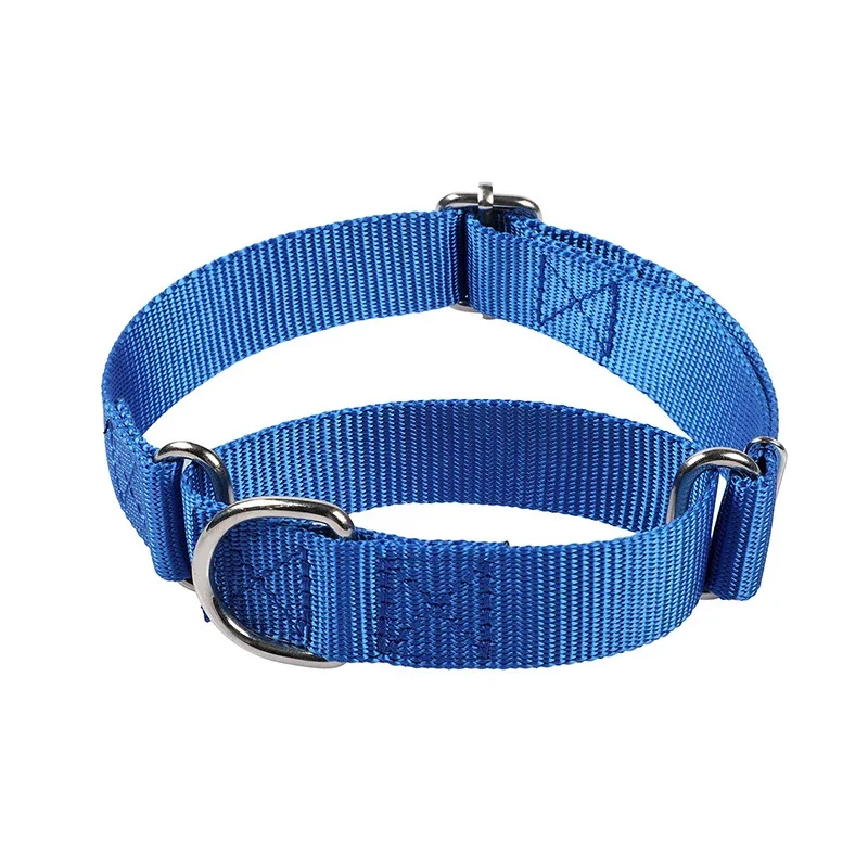 Martingale Dog Collar Heavy-Duty Training Collar Durable Nylon Service Dog Collar for Small Large Dogs Control Safe Anti-Escape