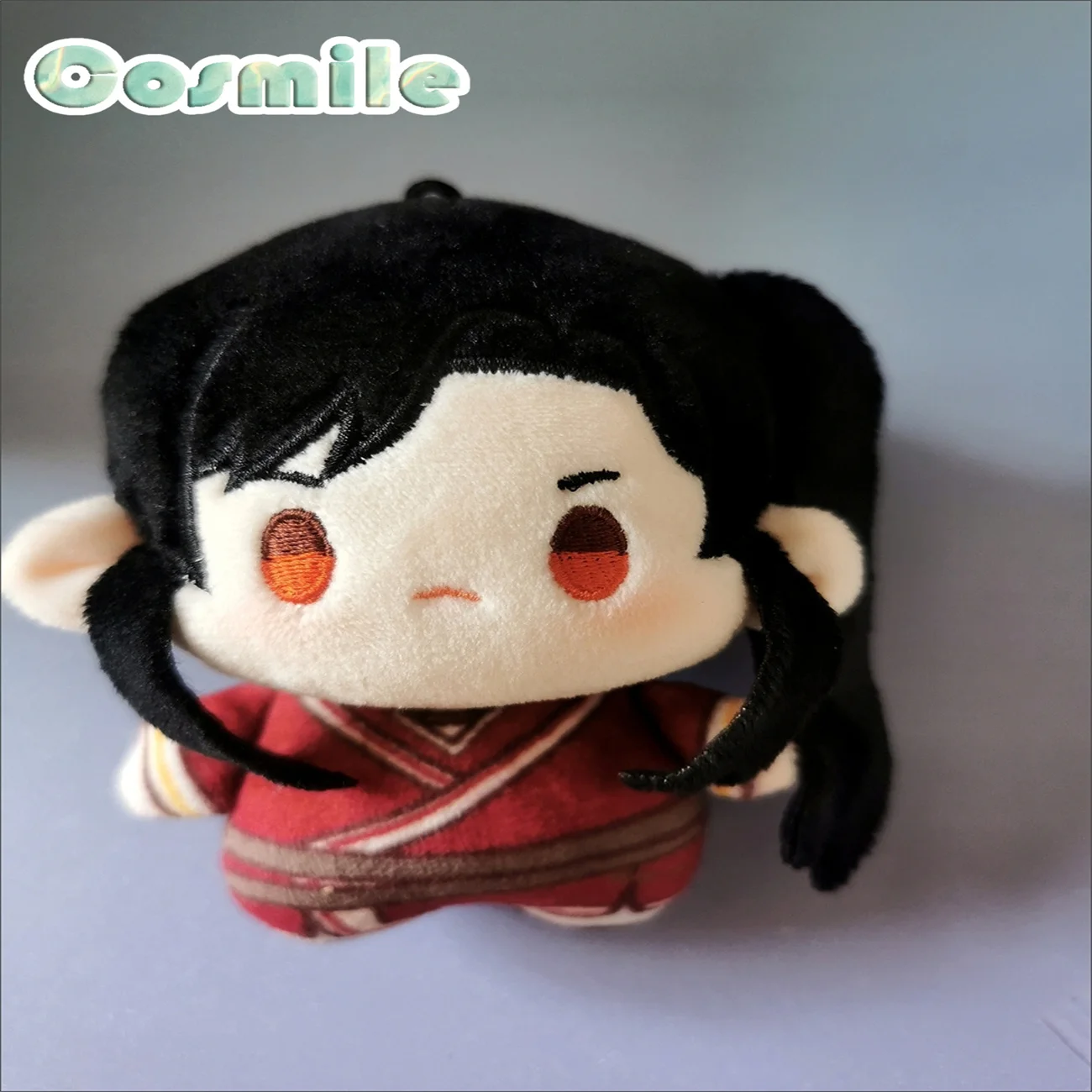 Chaveiro de brinquedo recheado de pelúcia, Anime de quadrinhos, Tian Guan Ci Fu TGCF, oficial, original Hua Cheng Xie Lian, 10cm