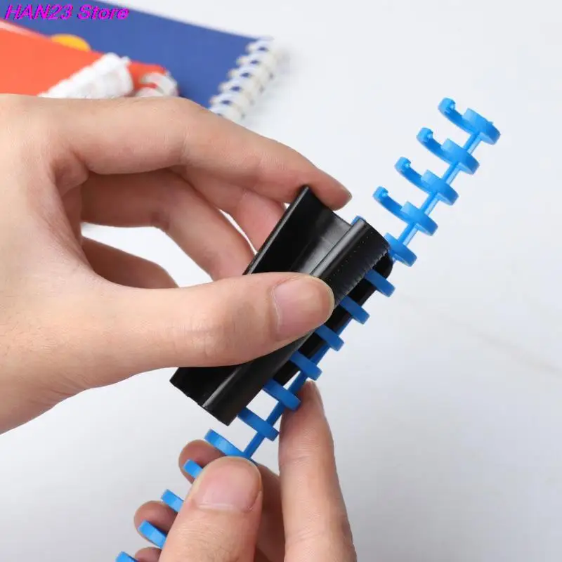1PC Plastic Loose Leaf Binder Ring Opener Closer For Binding Notebook Stationery 10mm