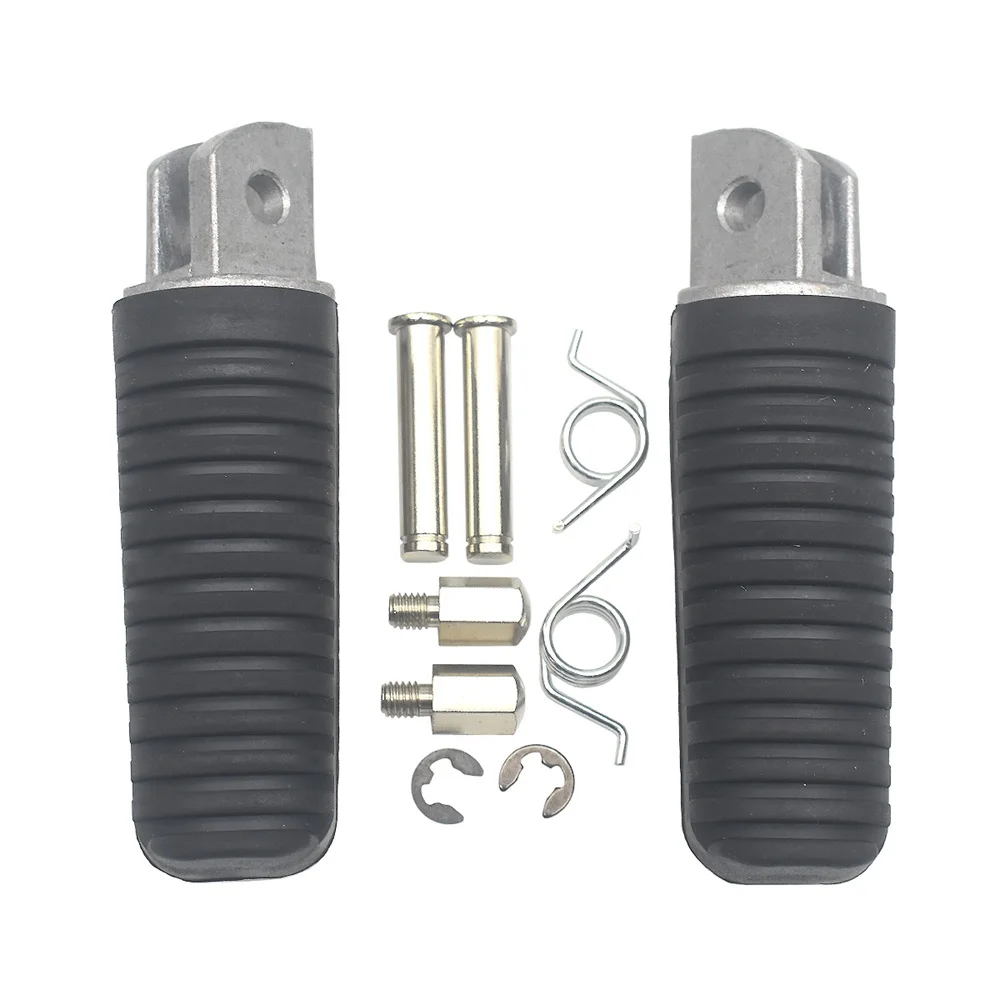 Motorcycle Front Rear Footrests Foot Pegs For Yamaha XJR400 XJR1300 FZ1 FZ6S FZ600 XJ600S FZ400 FZ1000 XJR1200 FZ6