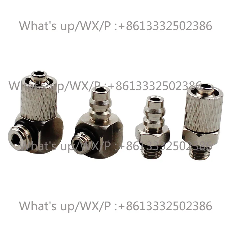 Cylinder mic-ro pagoda P-T q-uick sc-rew-th-rough co-nnector PL4-M5PC4/6-M3-M4-M5-M 60,000 tee pne-umatic 10pcs