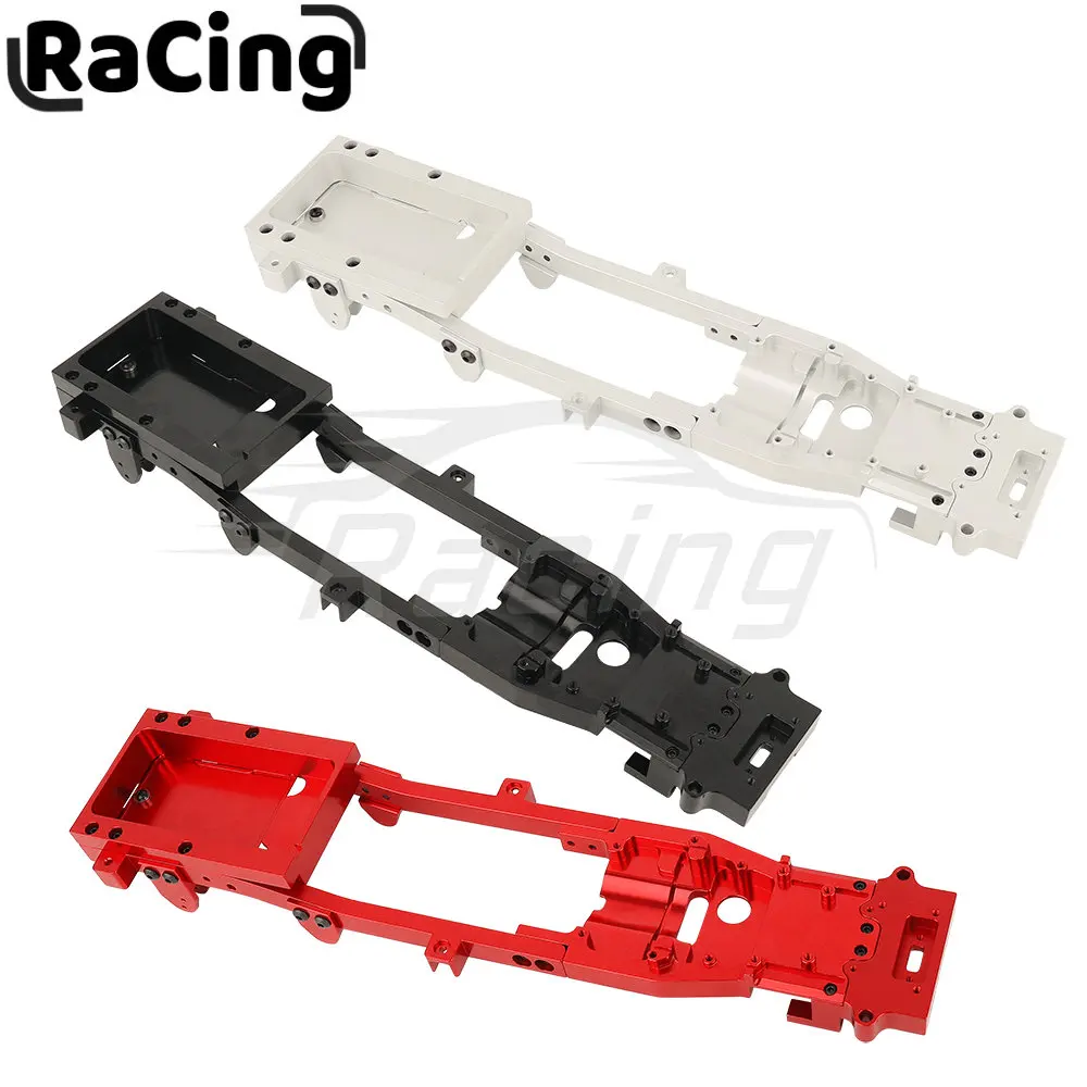 Metal RC Body Chassis Frame Kit Accessories Fits for WPL D12 1/10 RC Car DIY Truck Car Upgrade Parts