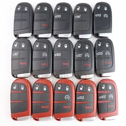 for Jeep Grand Cherokee Dodge Dart Journey RAM 1500 Charger Challenger Durango Chrysler 300 Car Key Fob Case Shell Housing