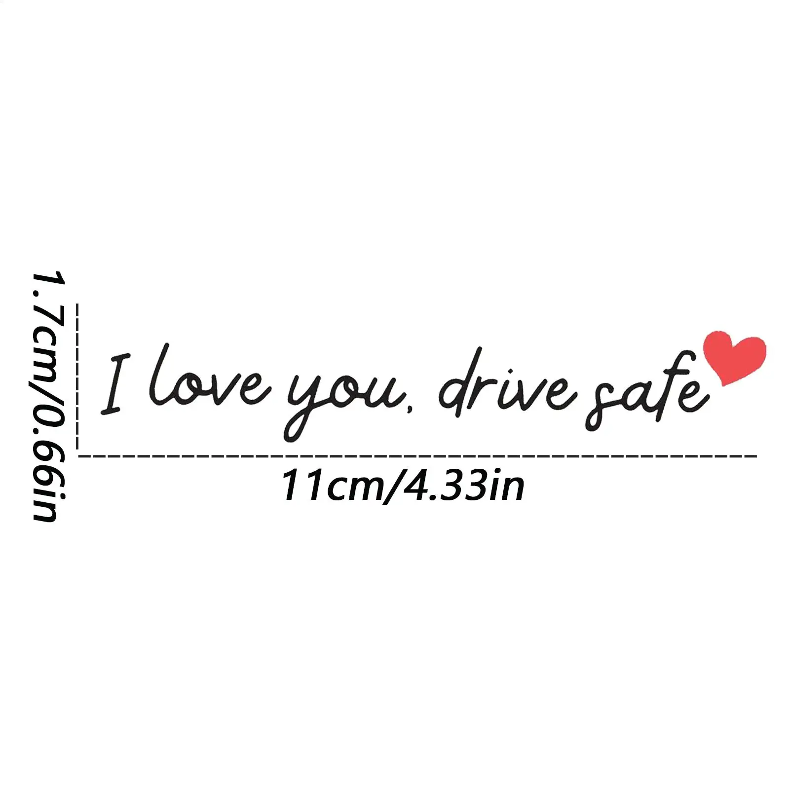 Rear View Mirror Sticker 3 Pieces Waterproof Automotive Accessories Car Stickers For Truck Laptop Interior Daily Commute Road view 6