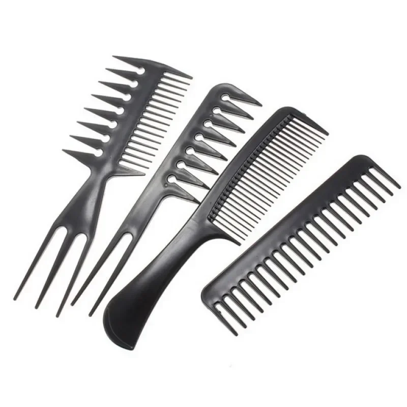 Barber Hairdressing Combs Multifunction Hair Detangler Comb Anti-static Haircare Hairstyling Tool Set Stylist Accessories