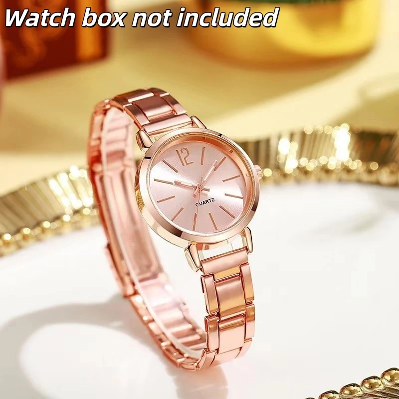 Luxury Woman Watches Best-selling Bracelet Quartz Wristwatch Student Watches Alloy Band Watch Party 2026Watch Box Not Included