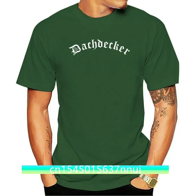 

New Roofer T-Shirt - with Front and Back Print - Old German