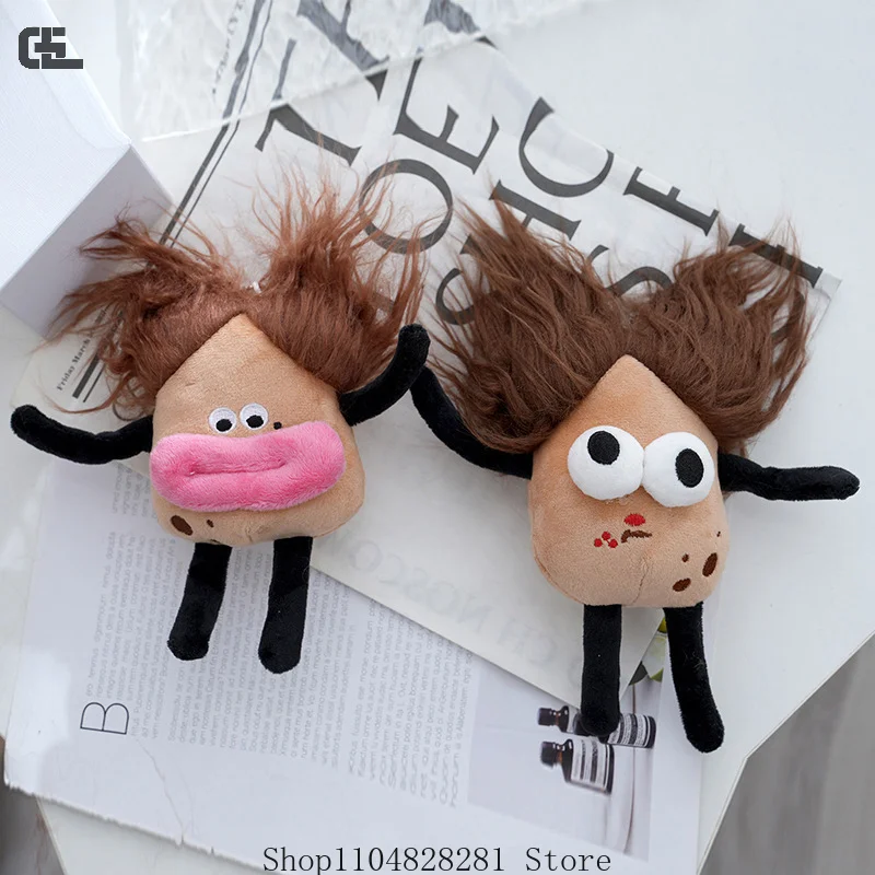 Милый брелок для рта картофеля, колбасы, корейский рюкзак, сумка, брелок для телефона, забавные брелки для девочек, подарок