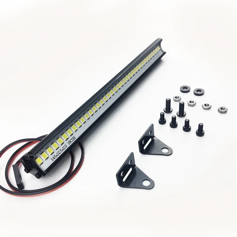 Lumières de toit de voiture, 36 LED, modèle de voiture d'escalade, Simulation TRX4 SCX10 90046 D90 KM2 UDR RC