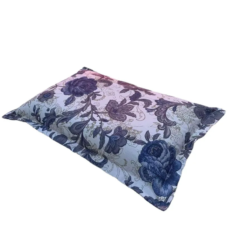 

Cotton Old Coarse Pillowcase Cervical Pillow Buckwheat Shell Pillow Headgear Large Adult Dormitory Children's Cover