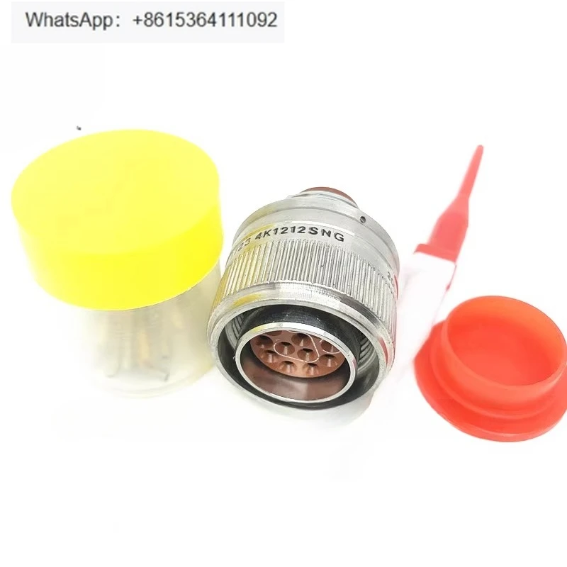 12-adriger Luftfahrtstecker der ZH-Serie ZH 837234 K1212SNG runder Kabelkopfanschluss staubdicht