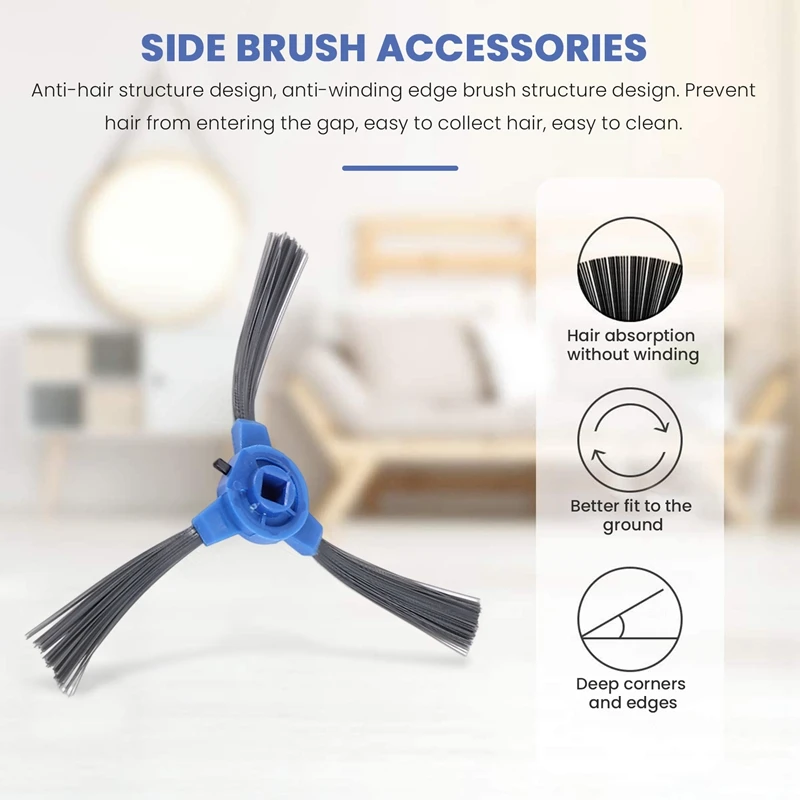 Accessories Kit For Eufy Robovac 11S Max, Replacement Parts For Robovac 15C Max 30C Max Robotic Vacuum Cleaner 12 Pack