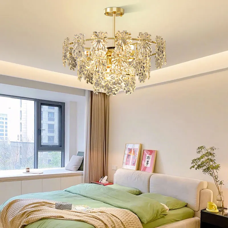 

Modern Crystal Chandelier Bedroom Ceiling Chandelier Living Room Light Dining Room Ceiling Lamp Kitchen Pendant Light Home Decor