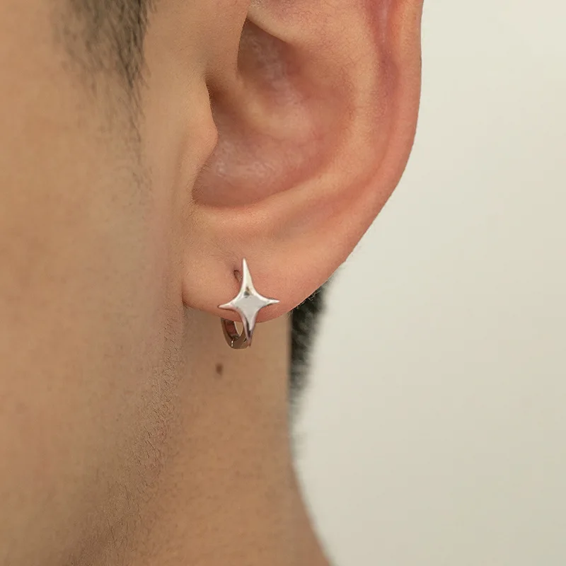 أقراط نجمة الموضة للنساء والفتيات الاتجاهات الإبداعية الشخصية الهيب هوب مجوهرات محايدة هدايا المبيعات المباشرة #3