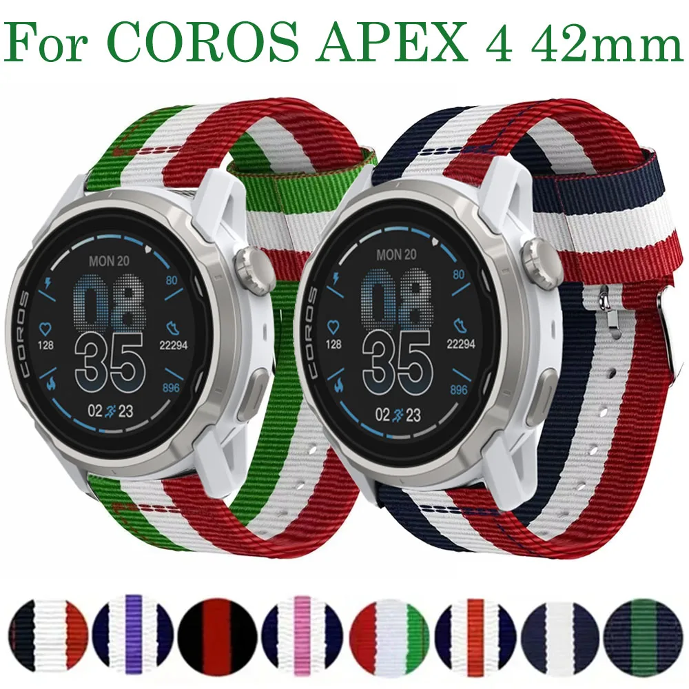 22Mm Canvas Nylon S…