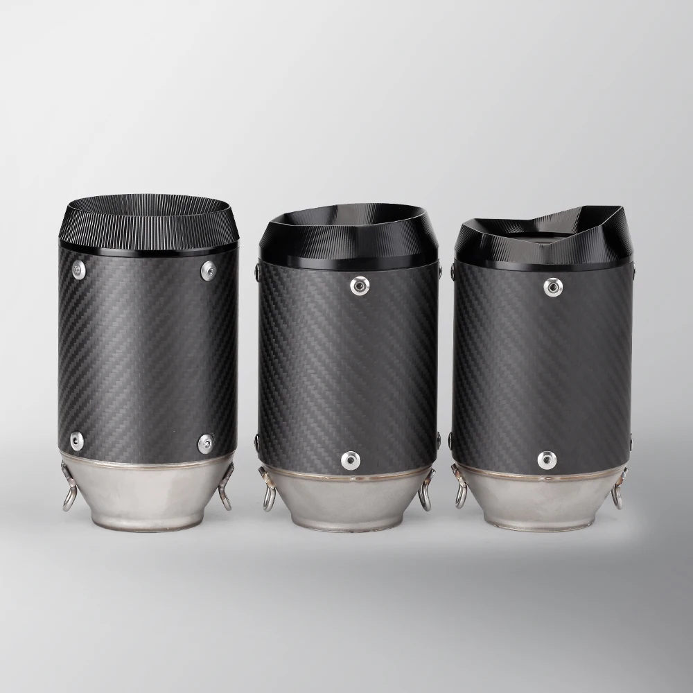 

Silp On motorcycle CFMOTO 450SR NK450, 450NK 450SR 51MM carbon fiber exhaust pipe middle connecting pipe,