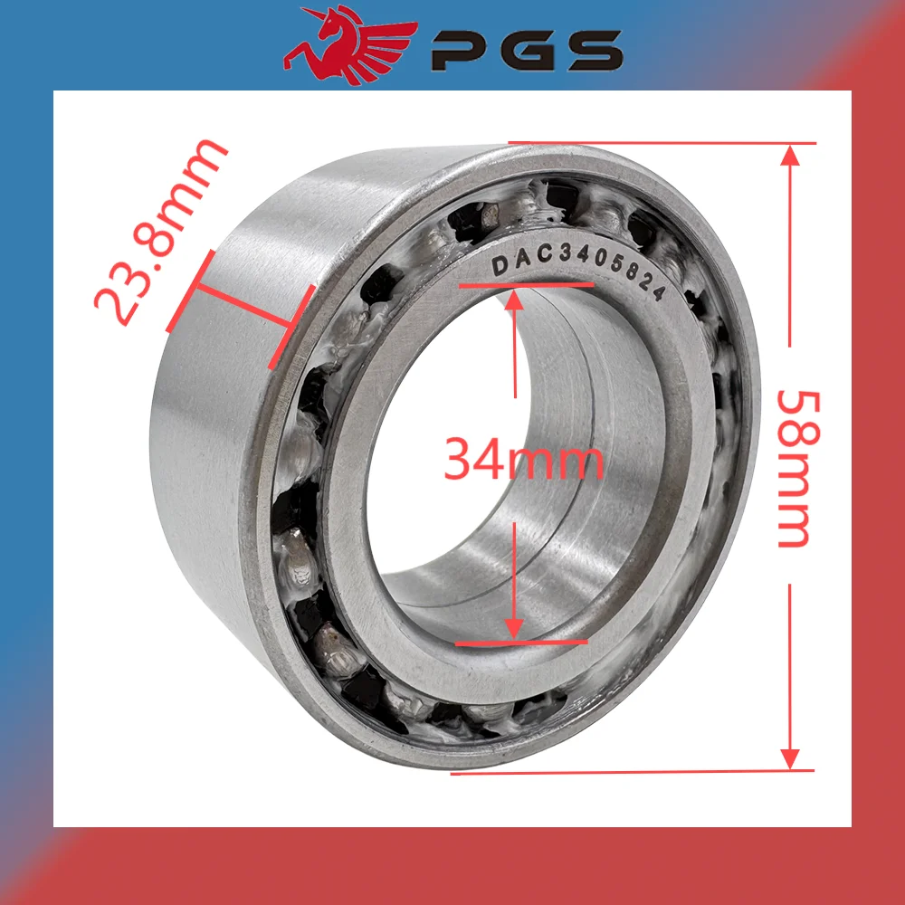 

DAC34580024 70674 Wheel Hub Bearing 34X58X24 For LINHAI ATV 400 500 520 550 CUV 400