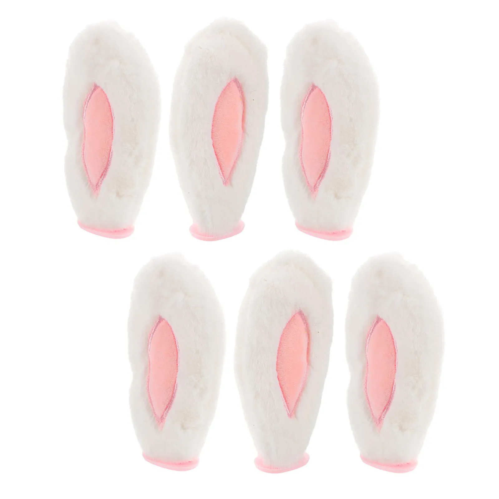 

6Pcs Motorcycle Bunny Ears Decoration Lightweight Accessories for Bike Scooter Riding Outdoor Skiing Fun Rabbit