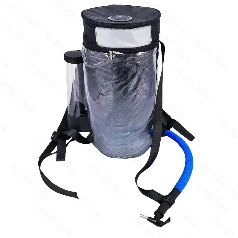 Portable Backpack Beverage Dispenser 10L Insulated Beer Coffee Tea Drink Machine with Cup Holder for Street Vendor