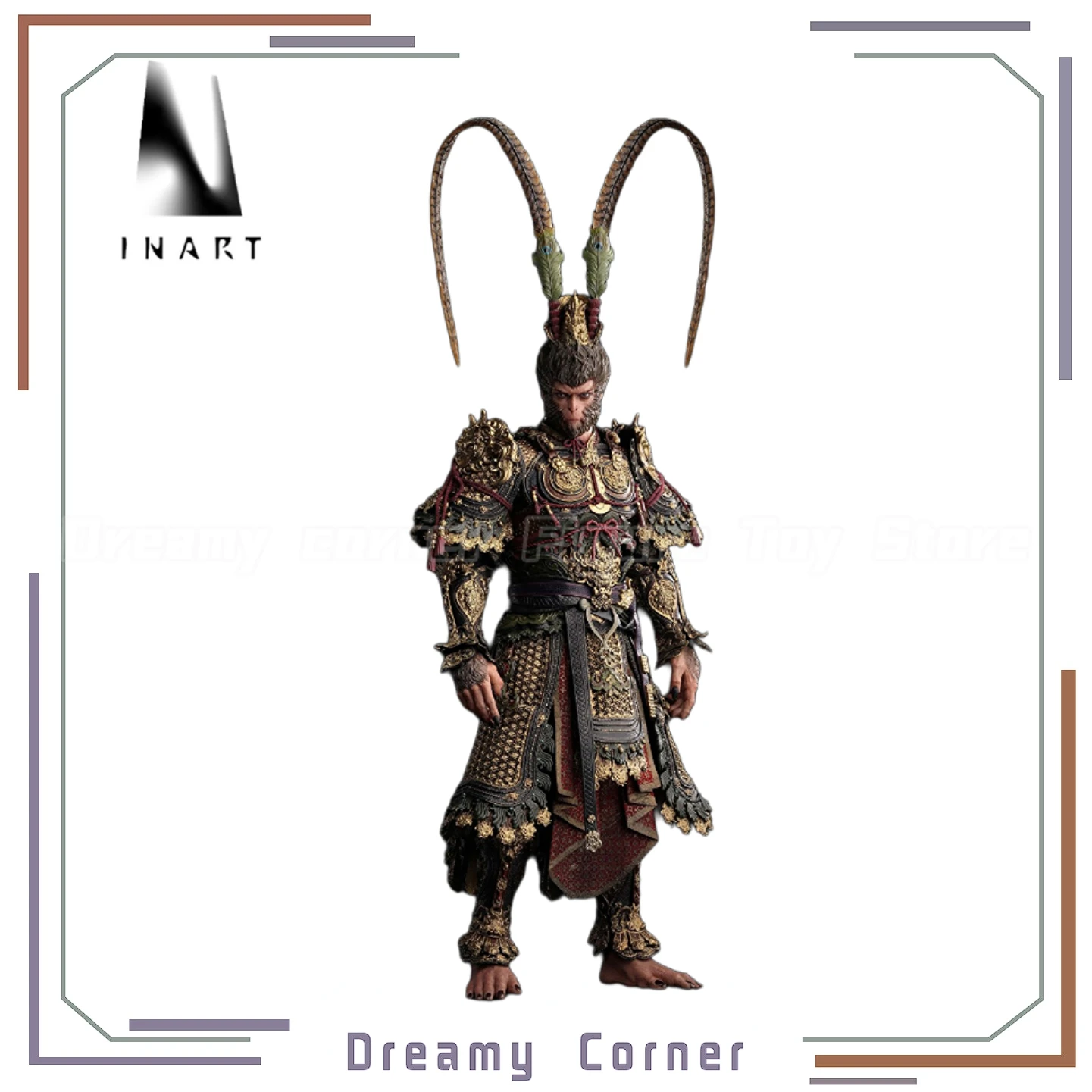 

【In Stock】Original INART Black Myth: Wukong GREAT SAGE ARMOR SET 1/6 Action Figure Model Ornament Collection