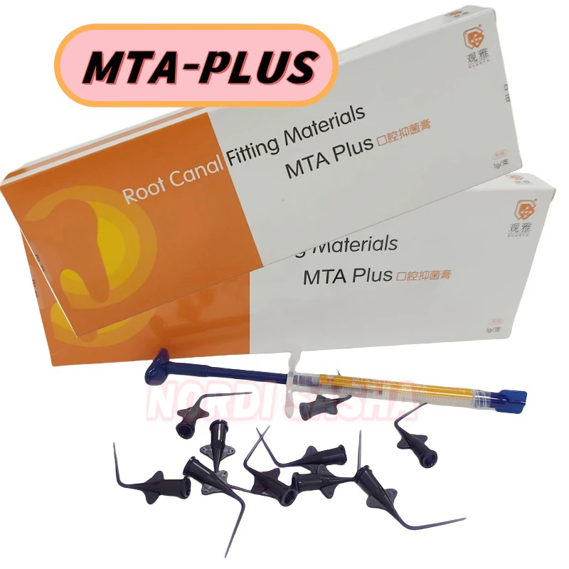 

1g/Syringe Root Canal Filling Fitting Material MTA Plus Dental Disinfection Materials Endodontic Sealing Liner