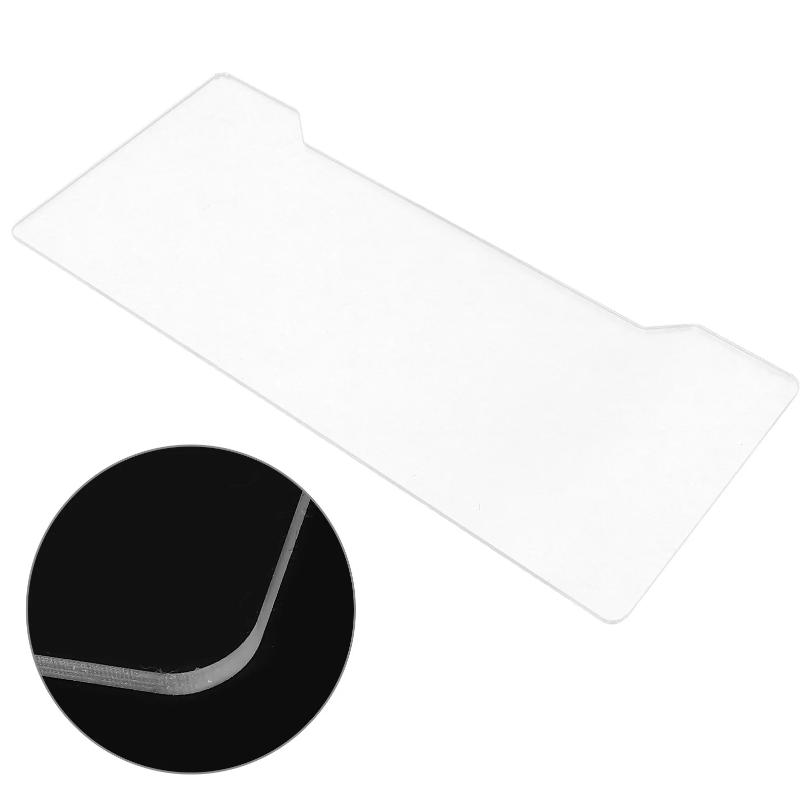 Keyboard Dust Cover Transparent Acrylic Laptop Keyboard Protector Clear Lightweight Cover High Transparency Compatible