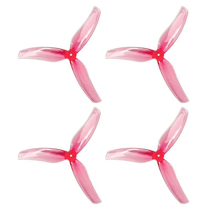 JABS-PC Propeller 3-Blade 2609-3 4 Pair Prop 65MM For F9A-B U14 200 Hollow Cup Group Drones DIY Parts