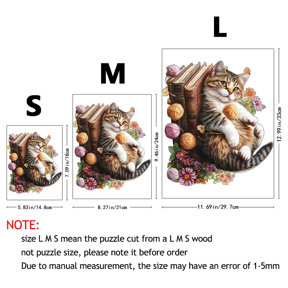 축제 선물 특집: 달빛 고양이 나무 직소 퍼즐 - 3D 불규칙한 모양의 현대적인 가정 장식 예술, 도전적인 두뇌 게임
