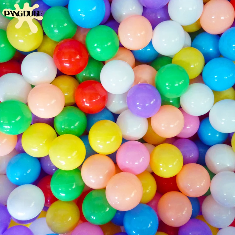 50 or 100Pcs/lot 5.5cm Balls Pits CE Certificated Ocean Ball Soft PE Ball Pit for Dry Pool Toy Ball for Playpen Tent Kid Toys