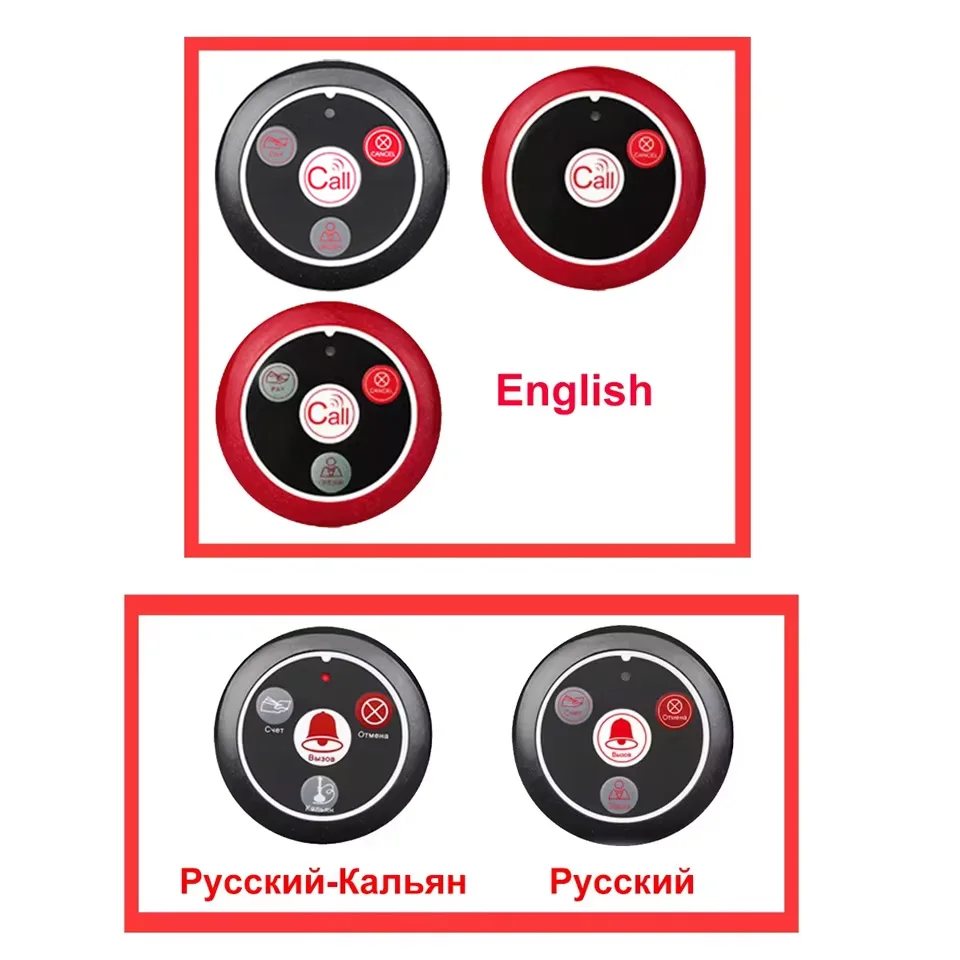 Retekess ресторанный пейджер беспроводная система вызова официанта TD113 водонепроницаемые сенсорные часы T117 кнопка вызова для кафе-бара кальян отель