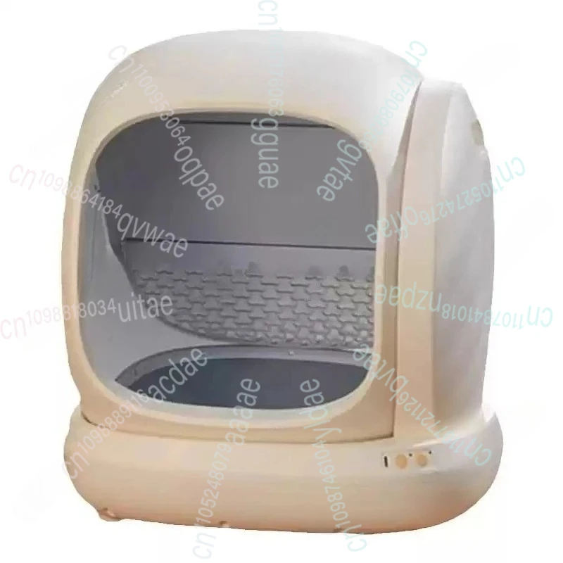 Fully automatic cat litter box, oversized, splash proof, open type, odor proof, intelligent electric cleaning, cat toilet