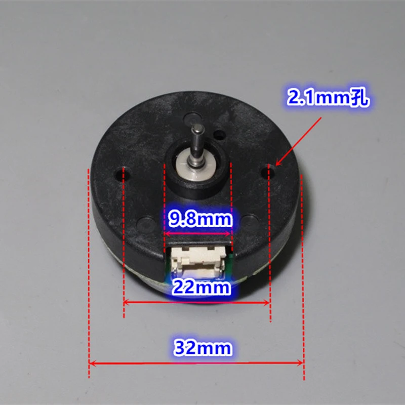 اليابان Nidec 20N Mini 24 مللي متر الدوار الخارجي فرش السيارات المدمج في سائق DC12V 12000 دورة في الدقيقة عالية السرعة المغزل المحرك لتقوم بها بنفسك مكنسة كهربائية