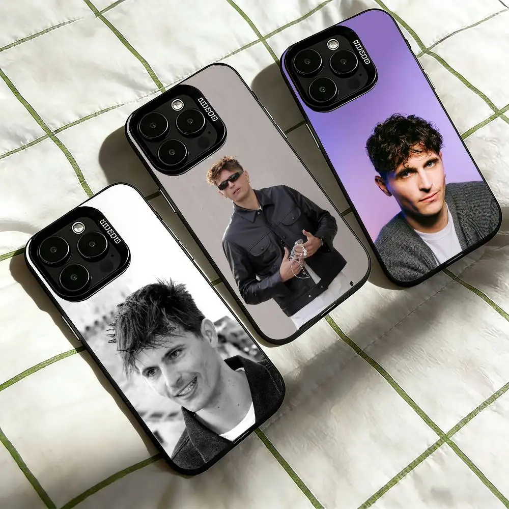 

Raphael Quenard A-Actor Phone Case For iPhone 17,16,15,14,13,12,11 Plus,Pro Max,XS,Colorful Silver Black Cover