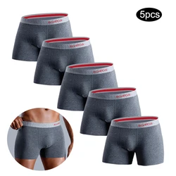 5pcs sexy underwear for man cotton underpants men 2025 boxer shorts gifts boxers for man hot Men's panties pack homme calecon