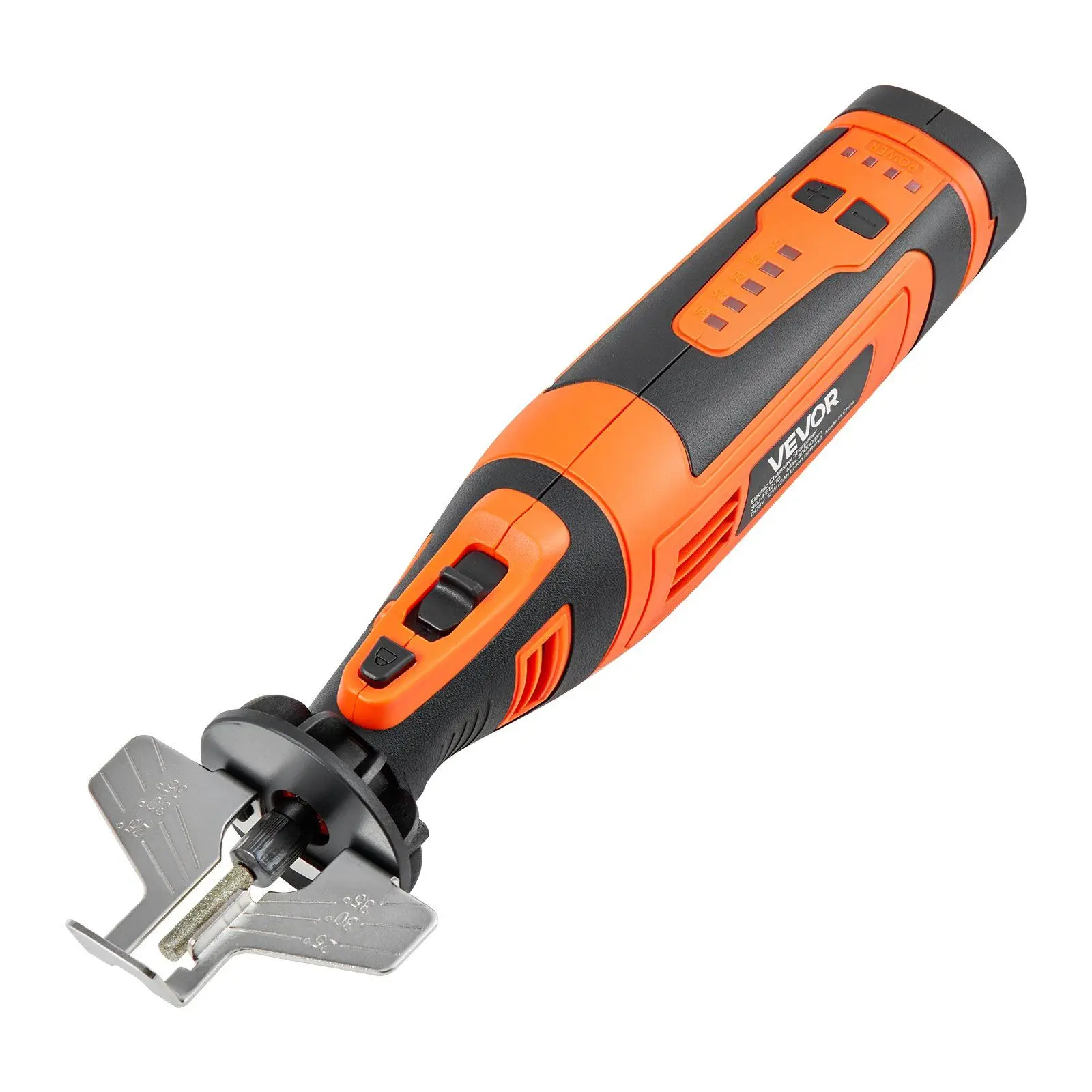 

Cordless Chainsaw Sharpener, 5-Speed Adjustable Electric Saw Chain Sharpener 5000-30000 RPM, Rechargeable Handheld Chainsaw