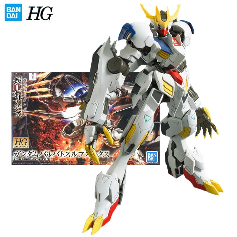 

Bandai Genuine Gundam Anime Assembly Model HG IBO 1/144 Gundam Barbatos King Form Model Collectible Model Action Figure Toy