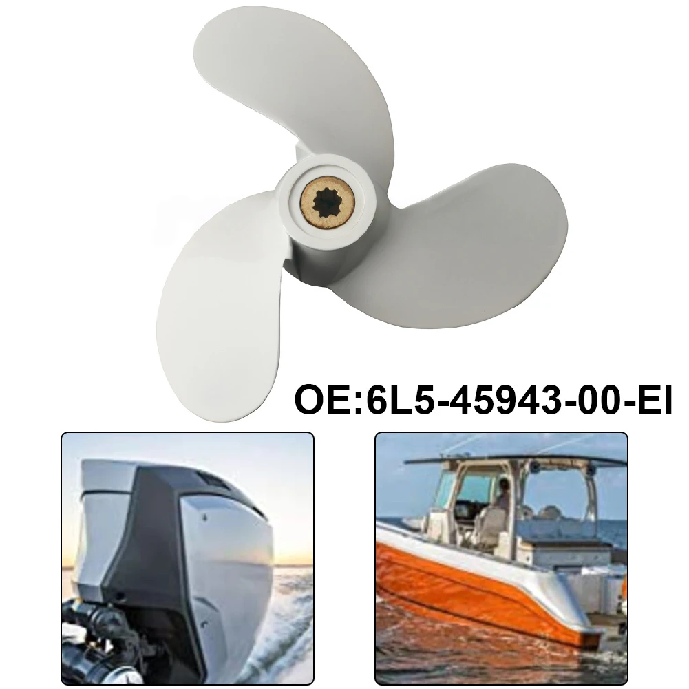 

Marine Propeller 2.5HP Propeller For Marine Use Crafted Engineering Easy Installation Efficient Thrust For 2.5HP Engines
